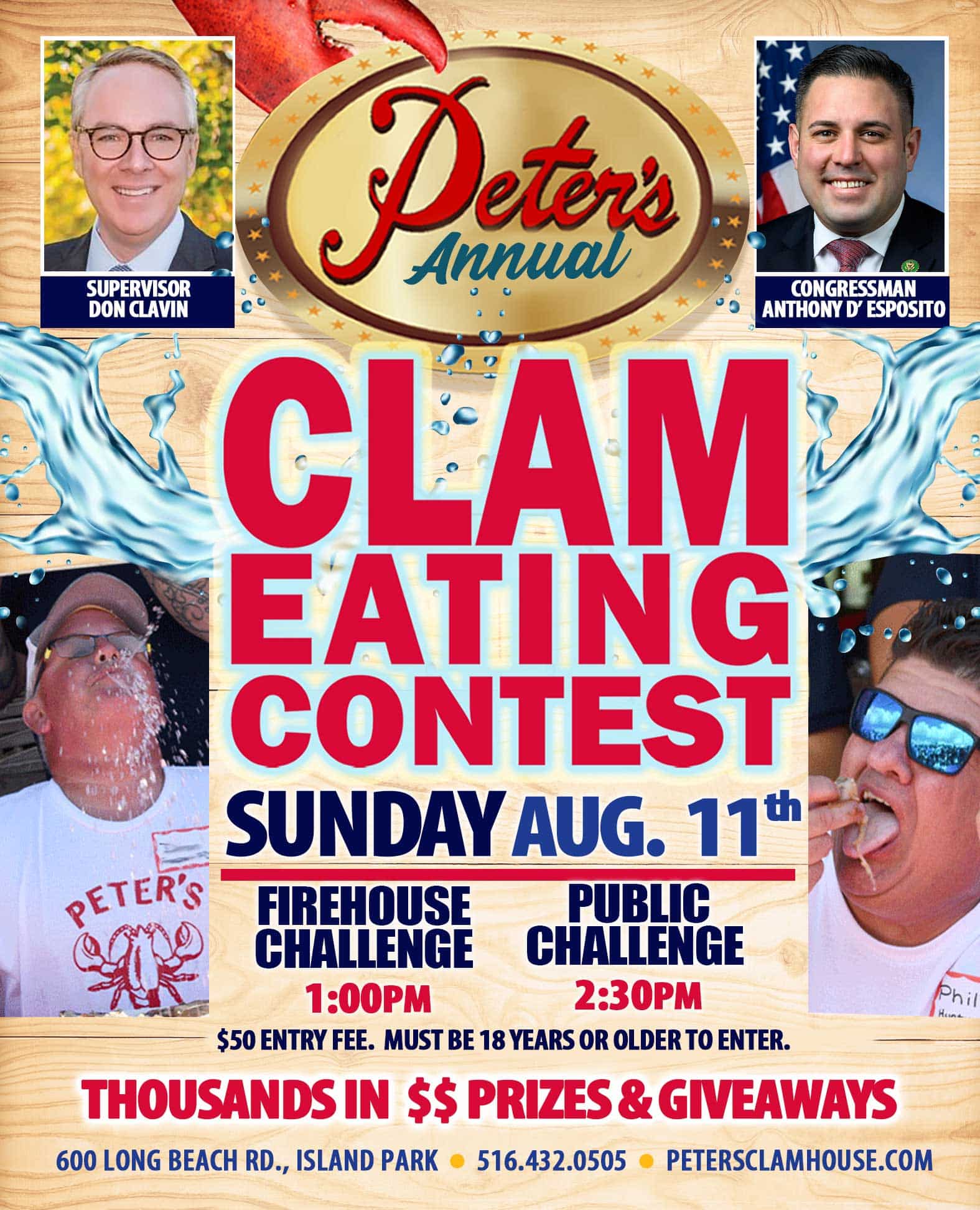 Peter's Clam Eating Contest 2024